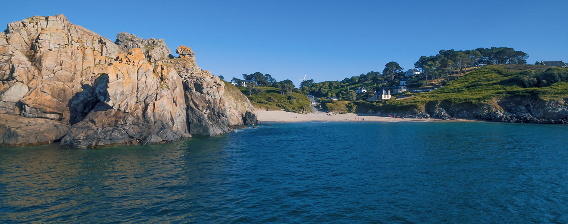 Surrounding area of campsite Pors Peron en Bretagne