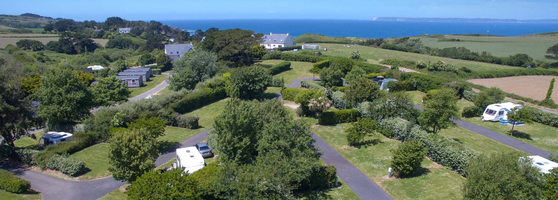 Location de mobil-home in Brittany at campsite Pors Peron