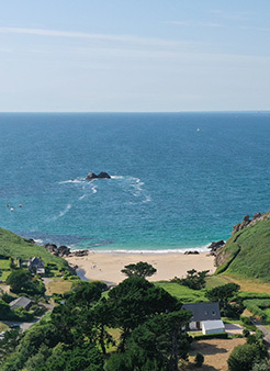Le camping en Bretagne Pors Peron à proximité des plages du Finistère sud