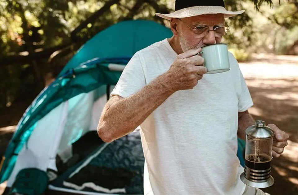 Emplacement de camping Forfait randonneur pour camping-car dans le Finistère Sud au camping Pors Peron, camping en Bretagne