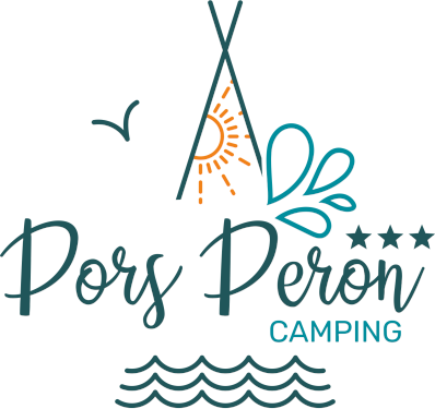 Campsite logo in Brittany at Pors Peron
