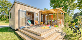 Mobilheime zur Miete auf dem 3-Sterne-Campingplatz in der Bretagne Pors Perón