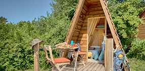 Vermietung spezieller Unterkünfte für Wanderer in der Bretagne